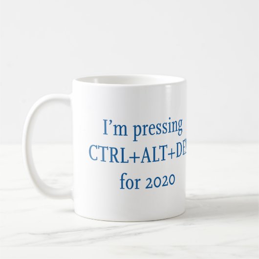 MUG CTRL + ALT + DEL 2020 (Gauche)