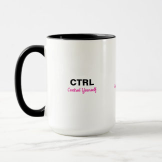 Mug Ctrl Alt Del Citation Motivationnelle