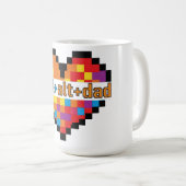 Mug ctrl + alt + papa T-Shirt Geek Papa (Devant droit)
