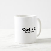 Mug Ctrl Z (Devant droit)