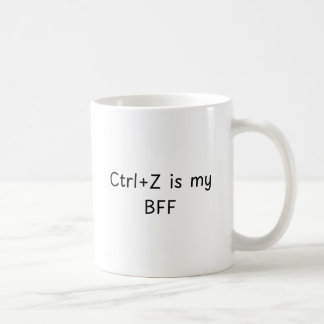 Mug Ctrl+Z est mon comptable amusant BFF