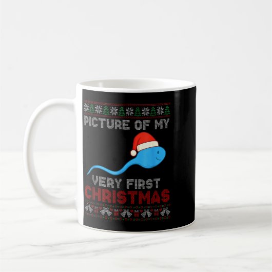 Mug Cture Of My Very First Christmas Joke Funny Xmas  (Gauche)
