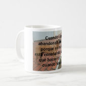 Mug cuando évincé abandona el perro (Devant gauche)