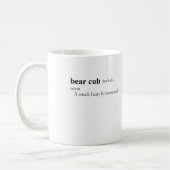 Mug CUB DE L'OURS (définition) (Gauche)
