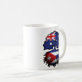 Mug Cuba Australie Australie Australie drapeau des rac (Devant droit)