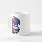 Mug Cuba Australie Australie Australie drapeau des rac (Devant gauche)