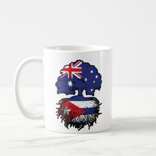Mug Cuba Australie Australie Australie drapeau des rac (Gauche)