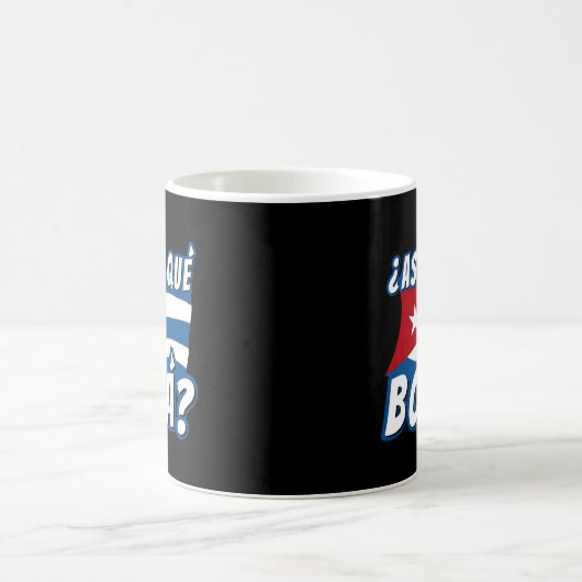 Mug Cuba Dit Cuba Drapeau cubain (Centre)