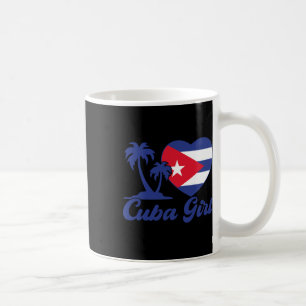 Mug Cuba - Drapeau de fille cubaine Cubanita Patrimoin