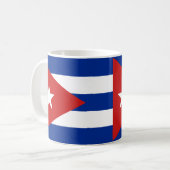 Mug Cuba Drapeau en céramique Musique (Devant gauche)