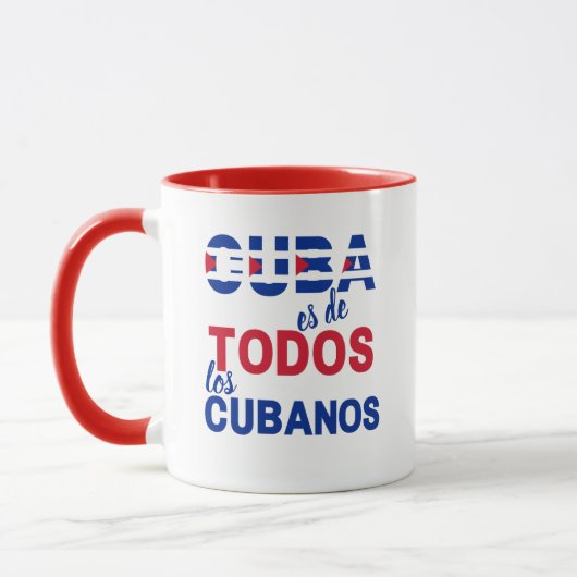 Mug Cuba es de todos los cubanos (Gauche)