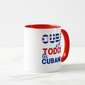 Mug Cuba es de todos los cubanos (Devant droit)
