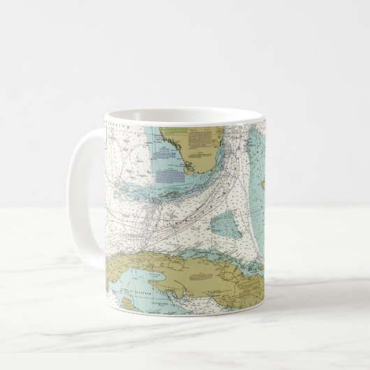 Mug Cuba et les détroits de Floride (Devant gauche)