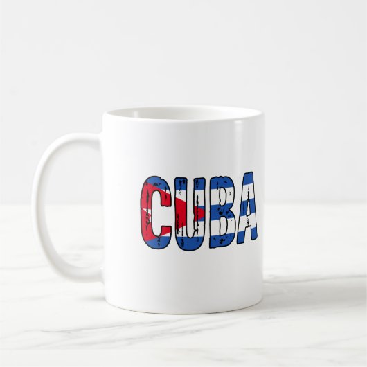 Mug Cuba, j'aime Cuba (Gauche)