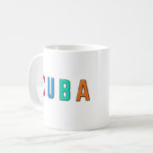Mug Cuba, j'aime Cuba (Devant gauche)