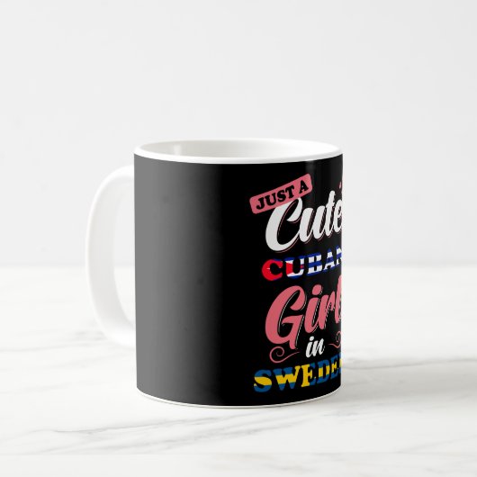 Mug Cuba Suède Dit (Devant gauche)