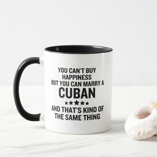 Mug cubain (Avec donut)