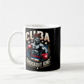 Mug Cubain Boxe Knockout King Cuba Crown (Gauche)