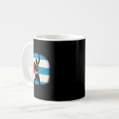 Mug Cubain Puissance De Boxe Avec Fierté De Drapeau (Devant gauche)