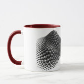 Mug Cube de métal ondulant (Gauche)