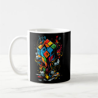Mug Cube de puzzle Exploding Speed Cubing 80's Youth V