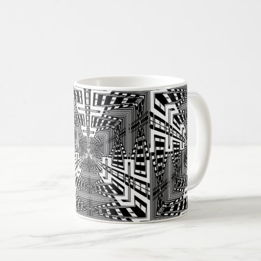 Mug Cube de réflexion inversé (Devant droit)