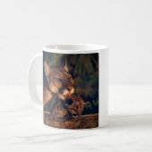Mug Cube lécher panthère de Floride (Devant gauche)