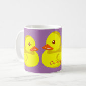 Mug Cube Rubber Duck Thunder_Cove (Devant gauche)