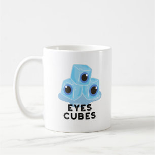 Mug Cubes d'yeux amusant jeu de glace
