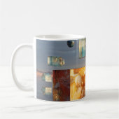 Mug Cubes et sphères surréalistes flottants (Gauche)