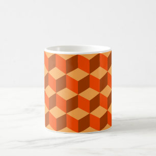 Mug Cubes orange