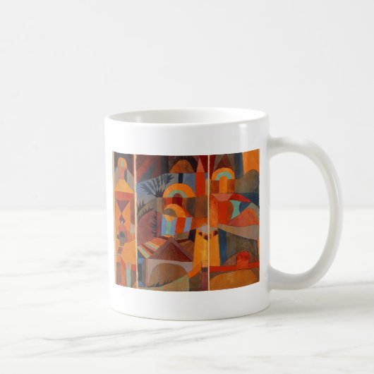 Mug Cubisme Abstrait coloré Klee Temple Gardens (Droite)