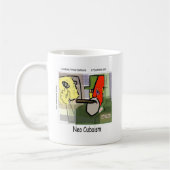 Mug Cubiste Castro NéoCubisme Drôle (Gauche)