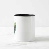 Mug Cucumber Cat Hug - Amusant Conception de l'animal (Centre)