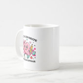 Mug Cud’s Favorite School Registrar Valentines Funny C (Devant gauche)