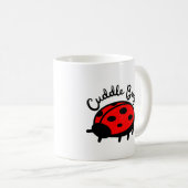 Mug Cuddle Bug Coccinelle | Design Mignon & Douillet (Devant droit)
