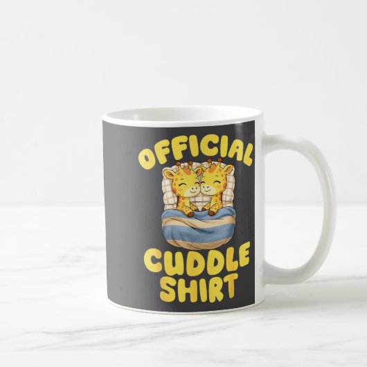 Mug Cuddle Cute Giraffes Couple Valentine's Day  (Droite)