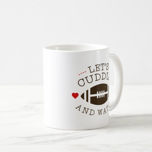 Mug Cuddle Et Football (Devant droit)