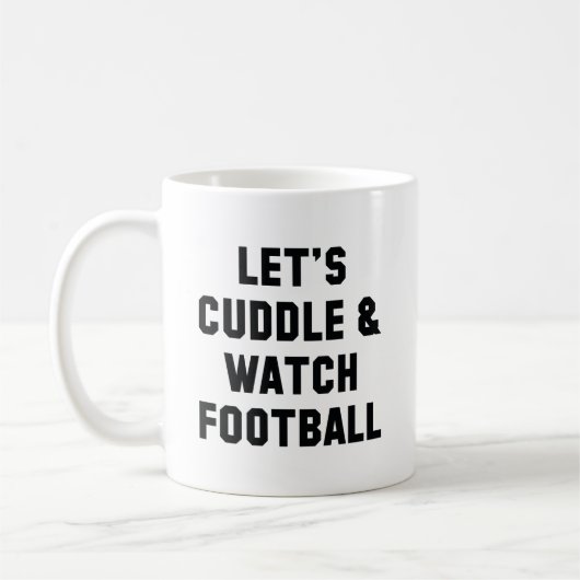 Mug Cuddle Et Football (Gauche)
