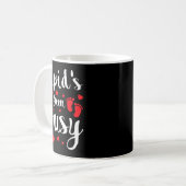 Mug Cud's Been Busy Funny Baby Reveal 2025 Valentine N (Devant gauche)