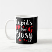 Mug Cud's Been Busy Funny Baby Reveal 2025 Valentine N (Gauche)