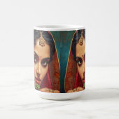 Mug Cueilleuse de thé, une dame indienne sulfureuse (Centre)