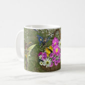 Mug Cueilleuses de fleurs printanières.  (Devant gauche)