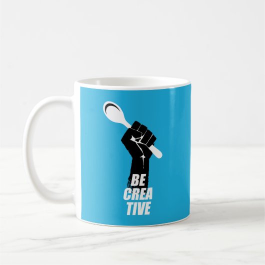 Mug Cuillère De cuisine Pour Chef Créatif (Gauche)