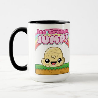 Mug Cuillère de Vanille avec Texte de Saut de Crème Gl