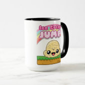 Mug Cuillère de Vanille avec Texte de Saut de Crème Gl (Devant droit)
