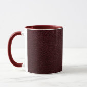 Mug Cuir du marron (Gauche)