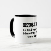 Mug Cuir épais d'histoire je vous trouverais des morts (Devant gauche)