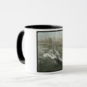 Mug Cuirassé de 2ÈME GUERRE MONDIALE sur le cru du (Devant gauche)