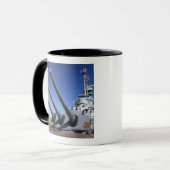Mug Cuirassé d'USS Alabama au mémorial 2 de cuirassé (Devant gauche)